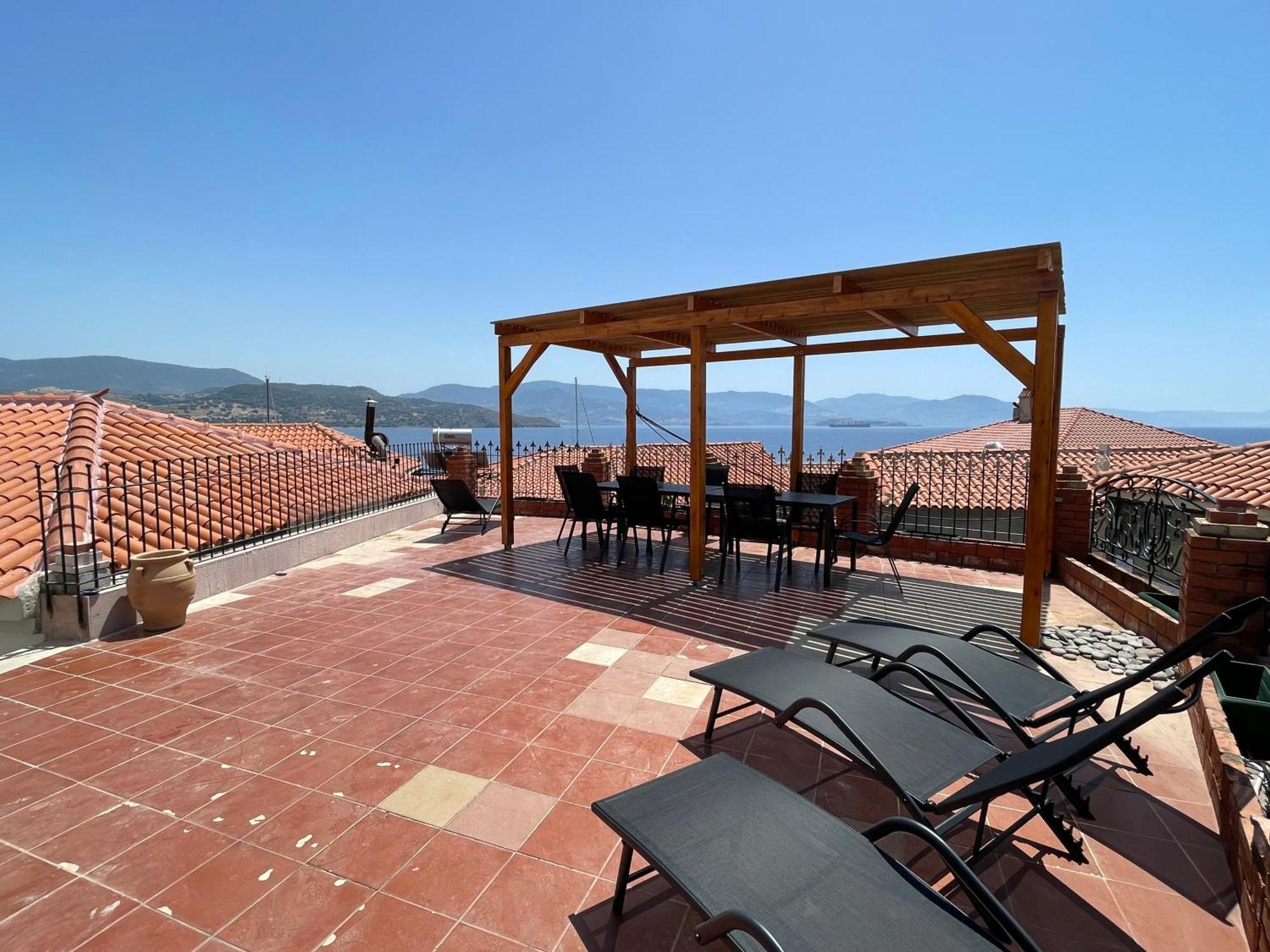 Q Apartments Molyvos Mithimna Luaran gambar